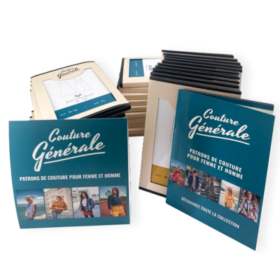 OFFRE IMPLANTATION 30 PATRONS COUTURE GENERALE + CHEVALET + CATALOGUE