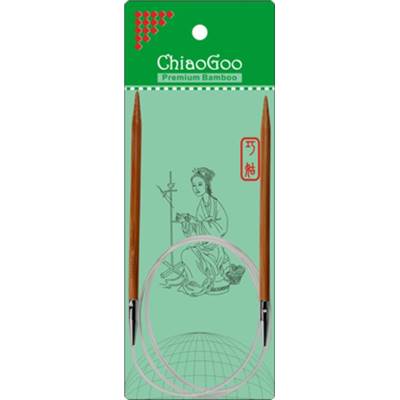 AIGUILLES CIRCULAIRES FIXES BAMBOU CHIAOGOO - 80 CM - N°3.25