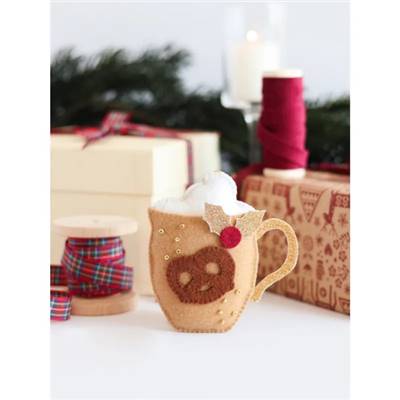 COFFRET DECORATION DE NOEL EN FEUTRINE - 4 PROJETS DIY 100% FAIT MAIN