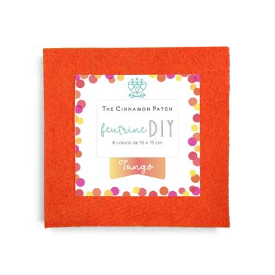 PACK TANGO 9 COLORIS DE FEUTRINE 15x15cm EN CAMAIEUX
