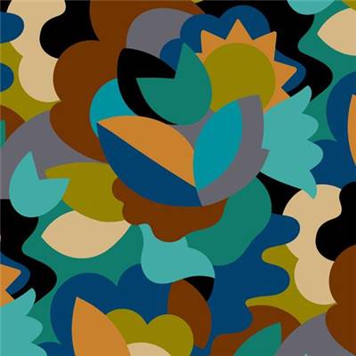 TISSU DASHWOOD STUDIO - TAPESTRY 2394 JADE - VISCOSE - 145 CM 