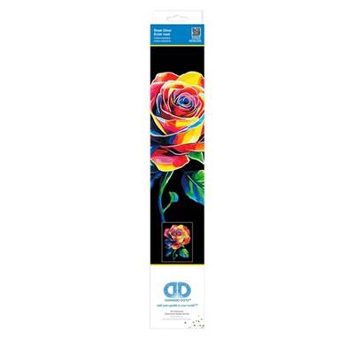 KIT BRODERIE DIAMANT NEON NOIR - ROSE GLOW