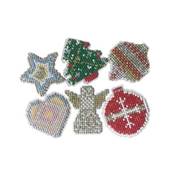 LOT 6 DECORATIONS VIERGES DIAMOND DOTZ + RUBAN + ALPHABET + 6 MOTIFS 