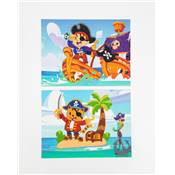 KIT BRODERIE DIAMANT DOTZ BY NUMBER - PIRATES