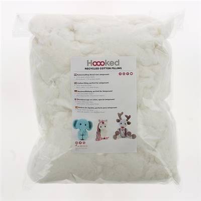 REMBOURRAGE EN COTON RECYCLÉ - HOOOKED - 1 KG