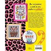 POINT DE CROIX AVEC CHATTITUDE - 20 DESIGNS D'ENFER