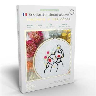 FRENCH KITS - BRODERIE DÉCORATIVE - TOUJOURS A TES COTES