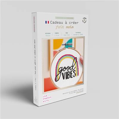 FRENCH'KITS - BRODERIE DÉCORATIVE - GOOD VIBES