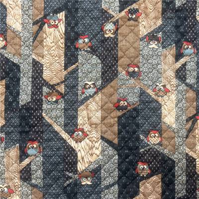 TISSU MATELASSE KURENAI 13100-1A - COTON-POLYESTER  - 110 CM 