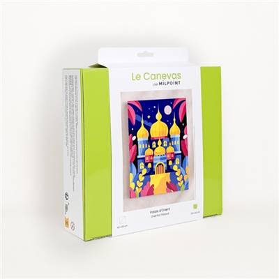 KIT CANEVAS COMPLET - DESSIN 30 X 40 CM - PALAIS D'ORIENT