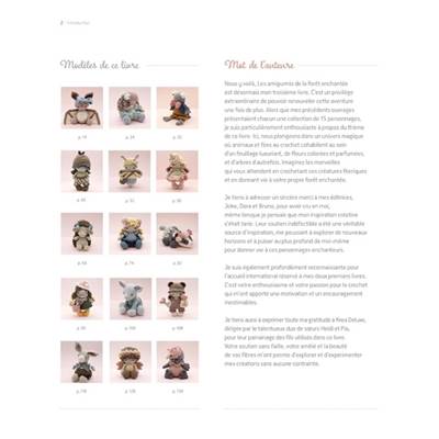 LES AMIGURUMIS DE LA FORET ENCHANTEE AU CROCHET