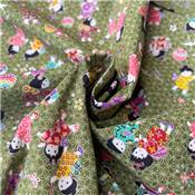 TISSU JAPONAIS NAKA FABRICS - 2000-72C - 100% COTON - 110 CM