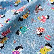 TISSU JAPONAIS NAKA FABRICS - 2000-72D - 100% COTON - 110 CM