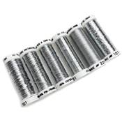 PACK 6 BRODERIE METALLISEE - ARGENT