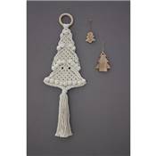 KIT SAPIN DE NOEL EN MACRAME HOOOKED - ALMOND