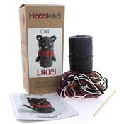 KIT AMIGURUMI HOOOKED - CHAT PORTE-BONHEUR