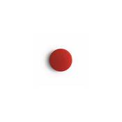PRESSION A LA MAIN 13MM - SACHET DE 6 - PLASTIQUE ROUGE