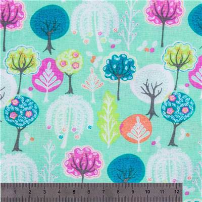 QUILT WEAVES - STEP INTO SPRING - ARBRES - 100% COTON - 110 CM
