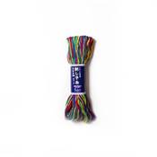 FIL SASHIKO MULTICOLORE - COL 173 - MIXTE - LOT DE 3 ECH. DE 100 M