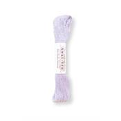 FIL SASHIKO PASTEL UNI - COL A5 - LAVANDE PASTEL - LOT 6 ECH. DE 40 M