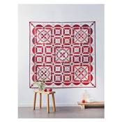 QUILTS & REDWORK - 60 BLOCS DE BRODERIE ROUGE