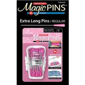 EPINGLES EXTRA LONGUE "REGULAR" MAGIC PINS - BOITE DE 50