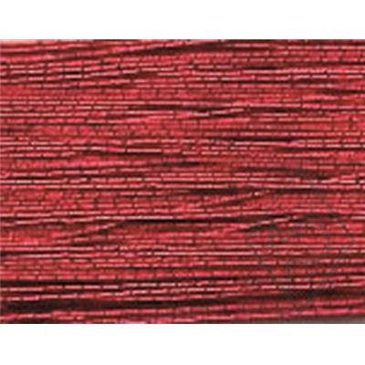 FIL METALLISE N°40 POLYESTER-COL.210-ROUGE-X6 BOB. DE 100 M.