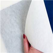 NON TISSE NON THERMO RAIDE 90G -100CM - BLANC-TEXTICAP