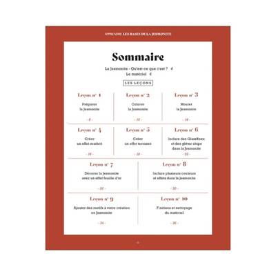 APPRENDRE LES BASES DE LA JESMONITE EN 10 LECONS