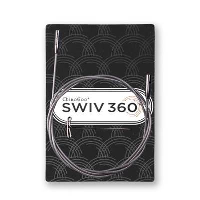 CABLE INTERCHANGEABLE CHIAOGOO SWIV360 SILVER LARGE (L) - 15 CM