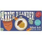 MINI KIT POINT DE CROIX - ARRETE DE GLANDER !