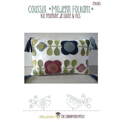 KIT COUSSIN MODERN FOLKART PILLOW