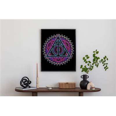 KIT BRODERIE DIAMANT HARRY POTTER - DEATHLY HALLOWS DARK ARTS