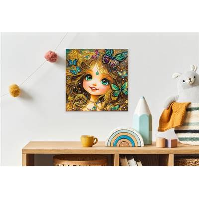 KIT BRODERIE DIAMANT DOTZ - PIXIE AVEC CADRE