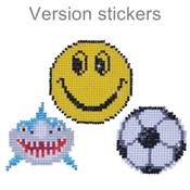 KIT BRODERIE DIAMANT - LOT 3 STICKERS FUN