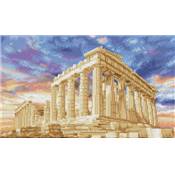 KIT BRODERIE DIAMANT SQUARES - TEMPLE DU PARTHENON - ATHENES - GRECE