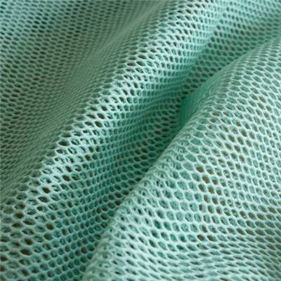 TISSU FILET OU MESH COTON BIO - VERT MENTHE - 165 CM 