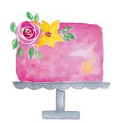 AQUARELLES EN 5 ETAPES - PASTEQUE, FLAMANT ROSE, CACTUS & CO