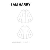 PATRON COUTURE FEMME - I AM HARRY - CAPE - 36/46 