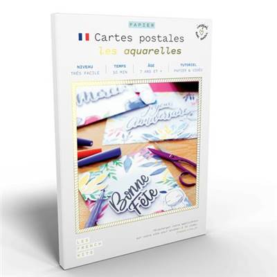 FRENCH'KITS - CARTES POSTALES - LES AQUARELLES