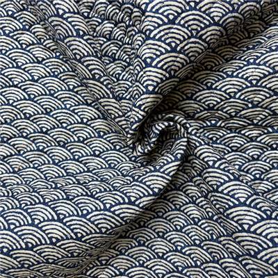 TISSU MATELASSE KURENAI 36560-2A - COTON-POLYESTER  - 110 CM 