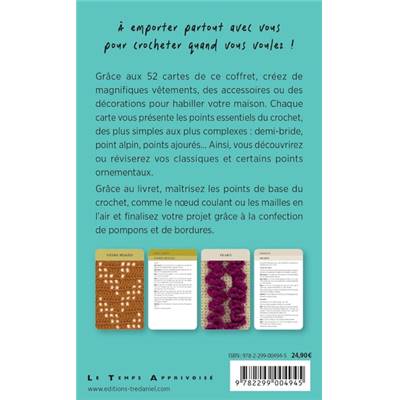 POINTS DE CROCHET - DECOUVREZ LE CROCHET TEXTURE EN 52 CARTES
