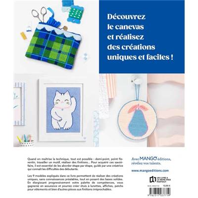 PREMIERS PAS CANEVAS - TECHNIQUES & MODELES 