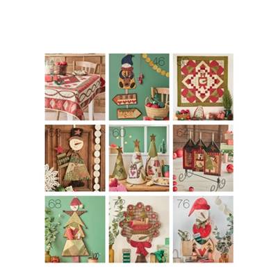 UN NOEL EN PATCHWORK - 15 PROJETS