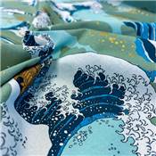 TISSU JAPONAIS NAKA FABRICS - 1300-3D - 100% COTON - 110 CM
