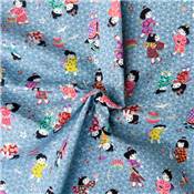 TISSU JAPONAIS NAKA FABRICS - 2000-72D - 100% COTON - 110 CM