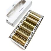 PACK 6 BRODERIE METALLISEE - OR