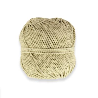 CORDE COTON MACRAME 100 METRES X 3 MM - COL. SABLE