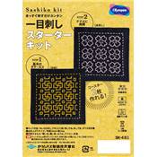 KIT SASHIKO OLYMPUS - 2 CARRES A BRODER - SK480