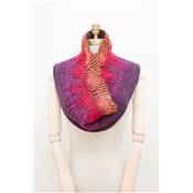 TRICOT BRIOCHE - ESPRIT NATURE - UNE FORET D'ECHARPES CAPE ET SNOOD